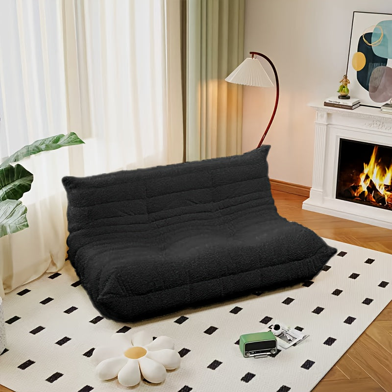 Bean Bag Chair, Family Corner Chair, Sofa, Fireplace Chair, Lazy Sofa, Compressed Sponge Sofa, Floor Single Leisure Chair, Sofa Bed, Suitable For Various Occasions In Hall, Office, Bedroom, Apartment