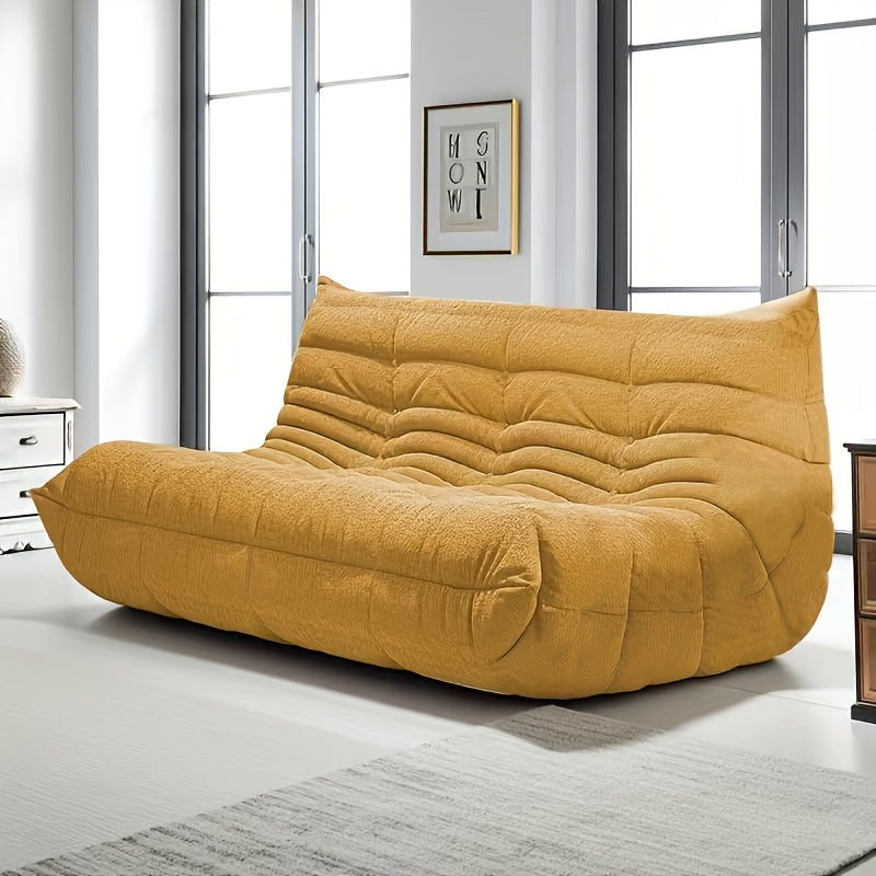 Bean Bag Chair, Family Corner Chair, Sofa, Fireplace Chair, Lazy Sofa, Compressed Sponge Sofa, Floor Single Leisure Chair, Sofa Bed, Suitable For Various Occasions In Hall, Office, Bedroom, Apartment