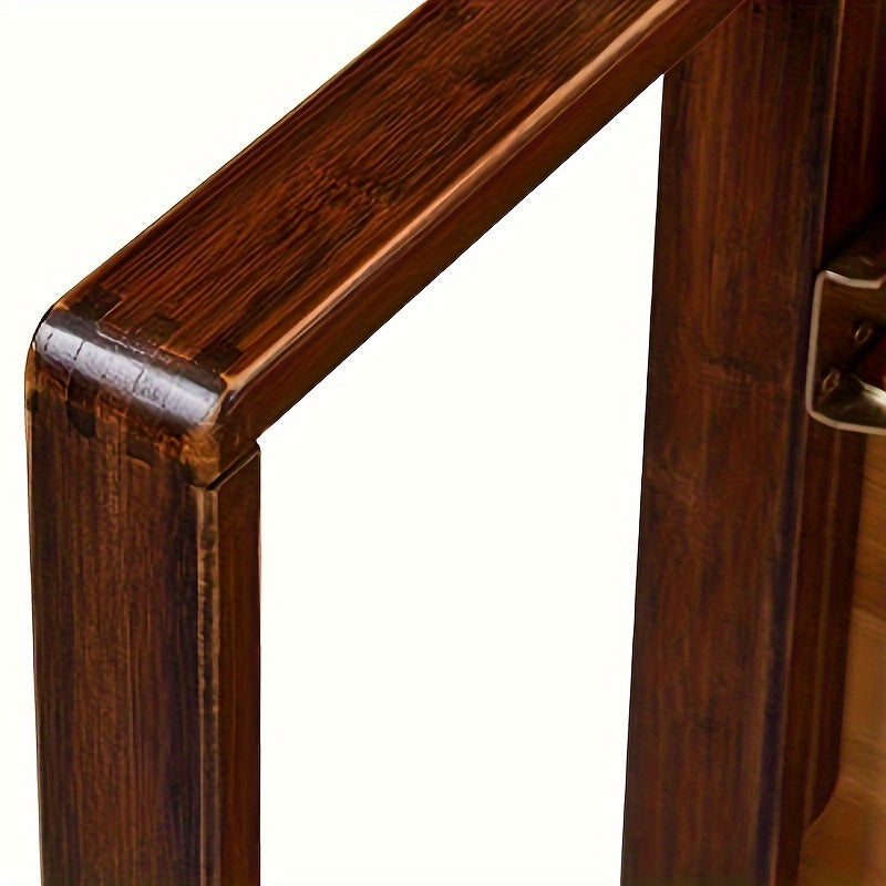 SOGES Compact Foldable Coffee Table, Wooden Low Table for Floor Seating, Bamboo Floor Desk, Japanese Dining Table, Tatami Table for Living Room And Bedroom