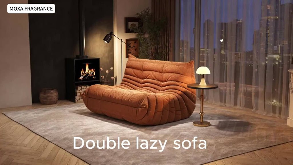 Bean Bag Chair, Family Corner Chair, Sofa, Fireplace Chair, Lazy Sofa, Compressed Sponge Sofa, Floor Single Leisure Chair, Sofa Bed, Suitable For Various Occasions In Hall, Office, Bedroom, Apartment